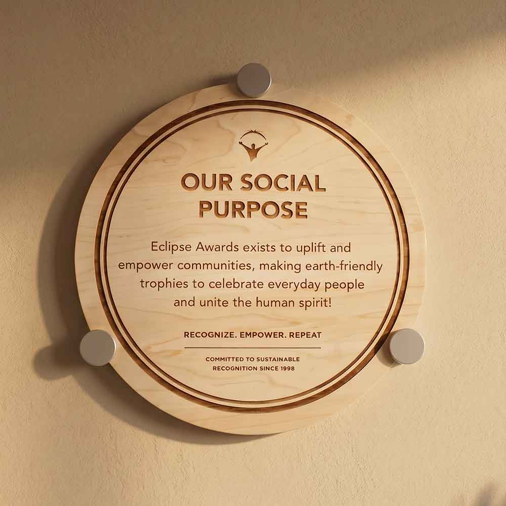 Green Awards and Plaques