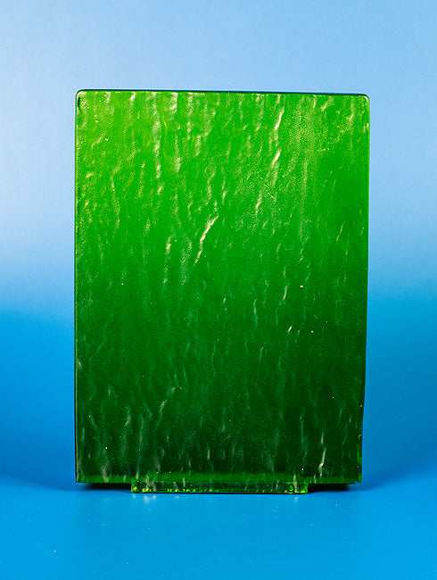 Recycled Glass Award - Emerald Rectangle